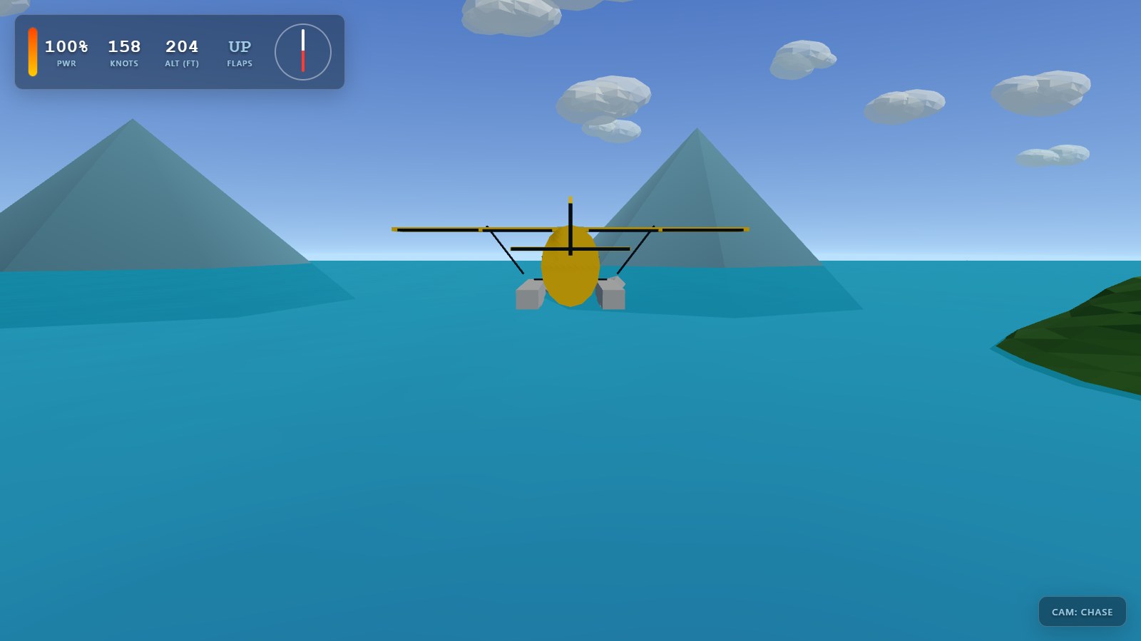 Gemini 3.8 Flash · Seaplane Tropical Bay