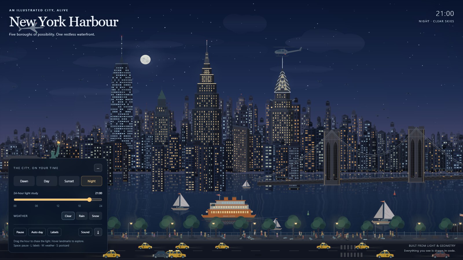 New York Harbour