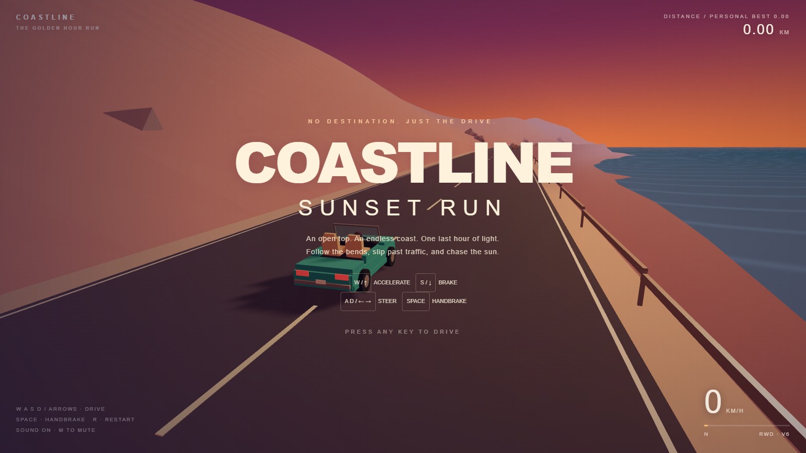 GPT-6.1 Sol · Coastline Sunset Run