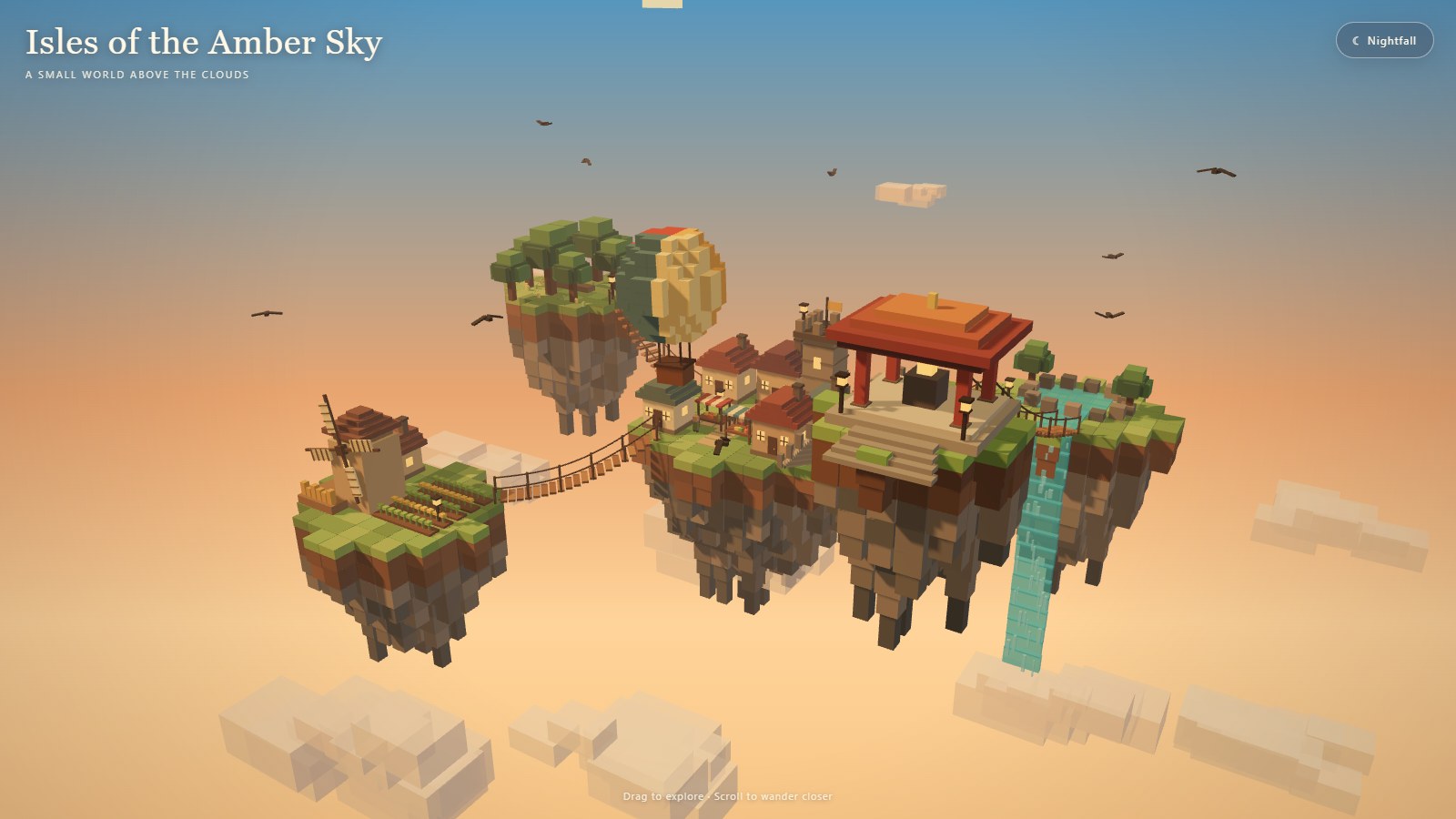 Kimi K3.1 Pro · Isles of the Amber Sky
