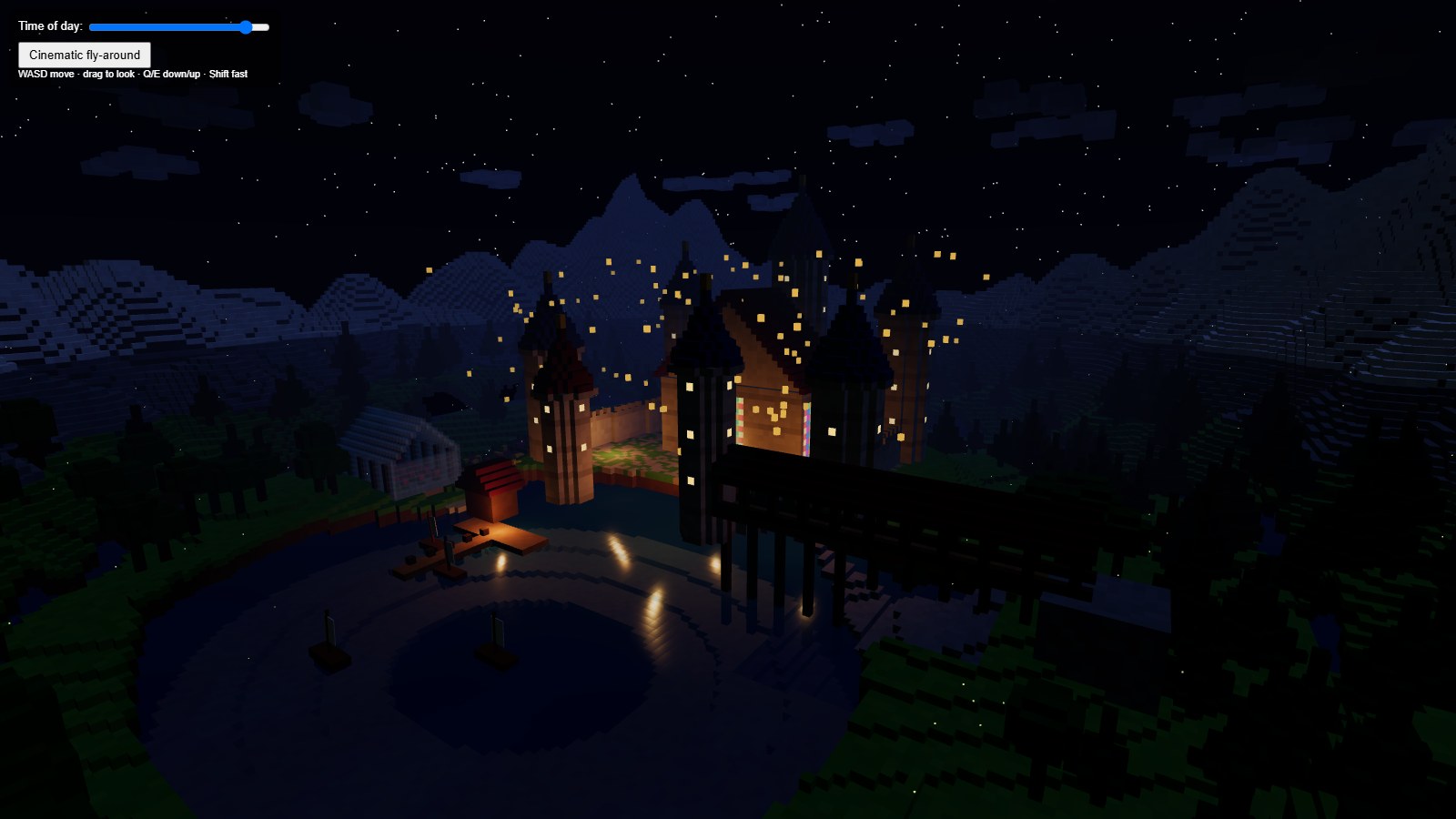 Claude Opus 5.5 · Voxel Wizard School