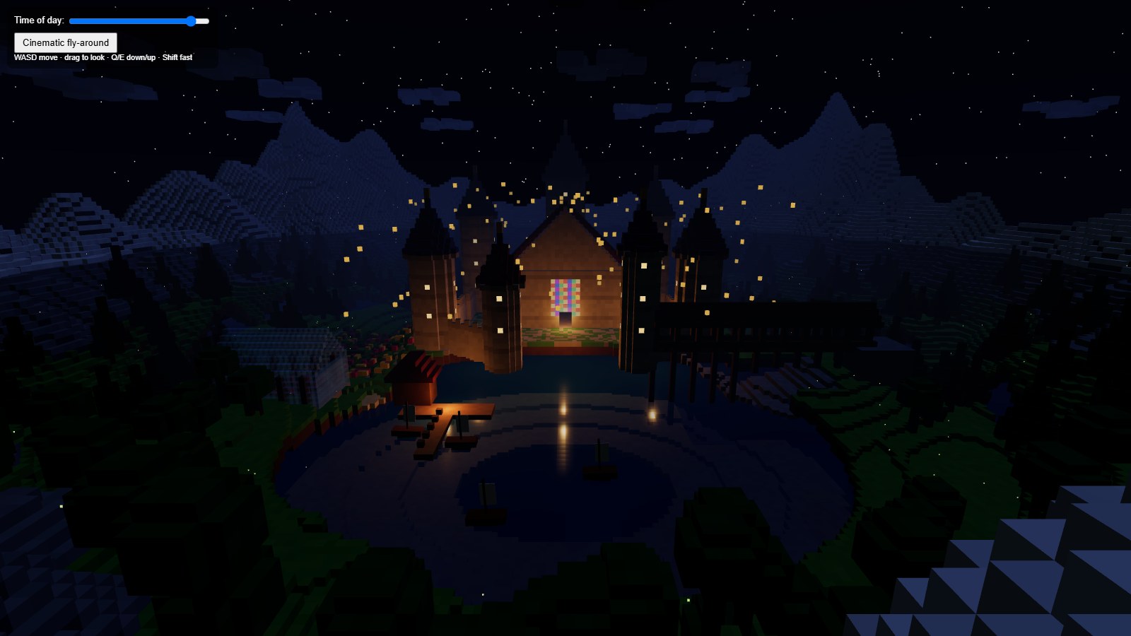 Claude Opus 5.5 · Voxel Wizard School