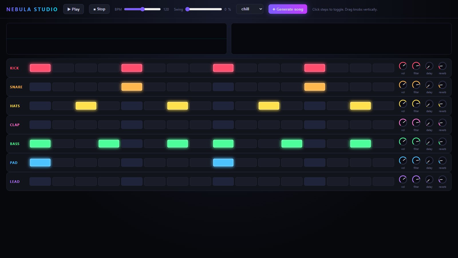 Claude Opus 5.5 · Nebula Studio