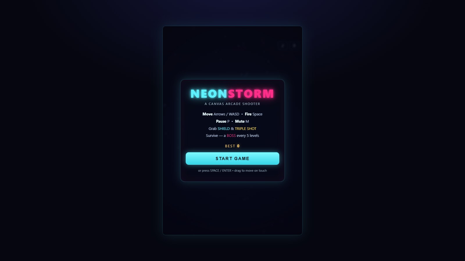 Qwen3.8 Flash Next · Neon Storm (first run)