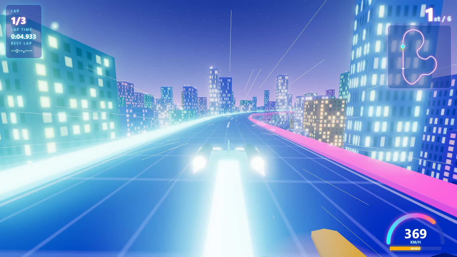 Claude Opus 5.5 · Neon Drift
