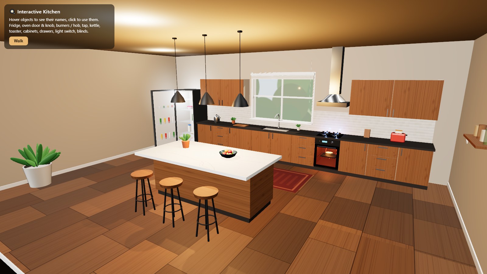 Claude Opus 5.5 · Interactive Kitchen