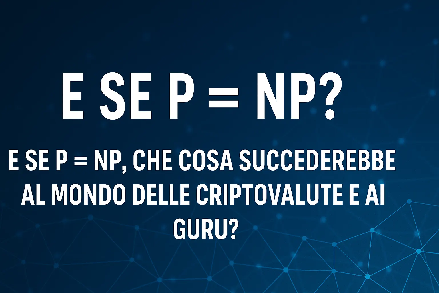 p=np