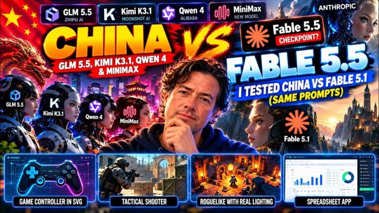 China AI vs Fable 5.5: GLM 5.5, Kimi K3.1, Qwen 4 Tested