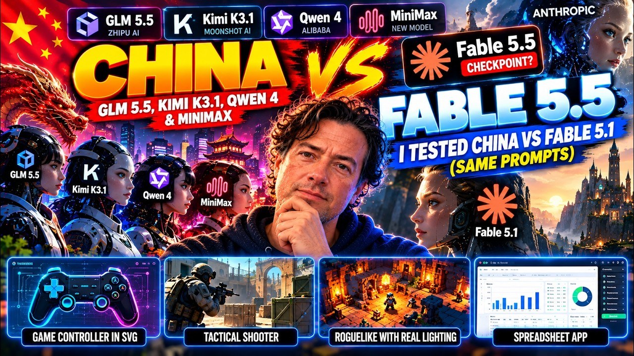 China AI vs Fable 5.5: GLM 5.5, Kimi K3.1, Qwen 4 Tested