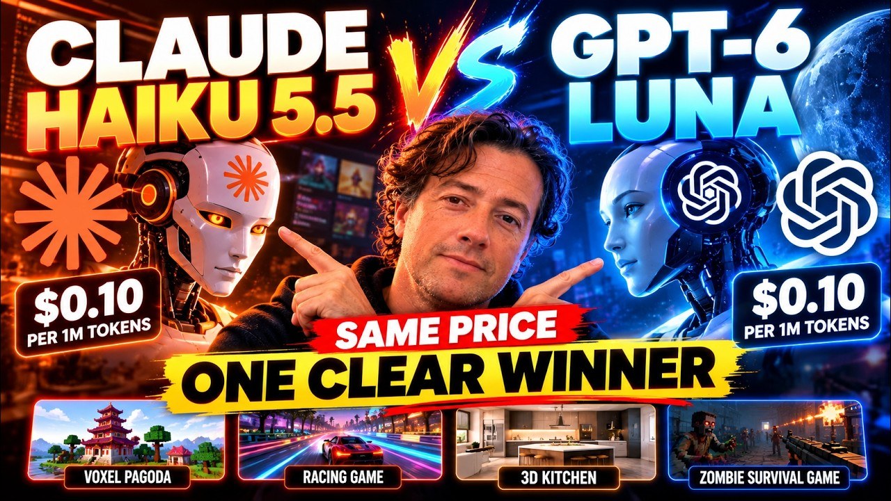 Claude Haiku 5.5 vs GPT-6 Luna: Same Price, One Winner