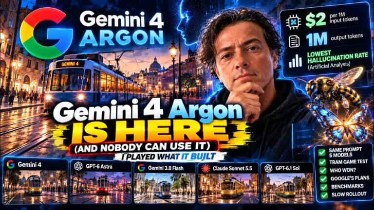 Gemini 4 Argon Is Here (and Nobody Can Use It) — A Deep Dive Into Google’s New Frontier Model