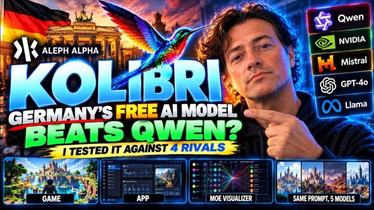 Kolibri-1 Tested: Germany’s Free AI vs Qwen and Mistral